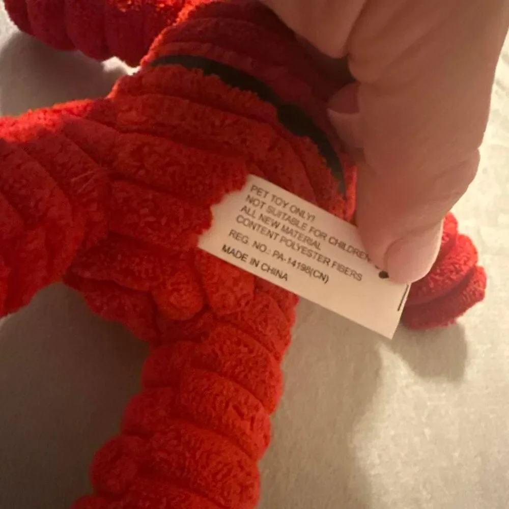 Red Santa Claus DOG TOY with squeaker dogtoy